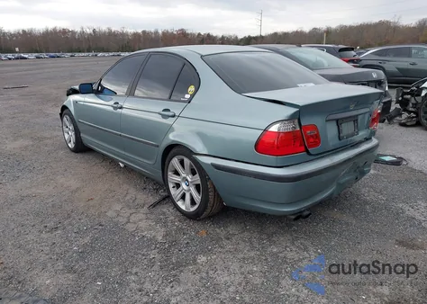 2002 BMW 325I from USA, damaged, VIN WBAEV33452KL56603
